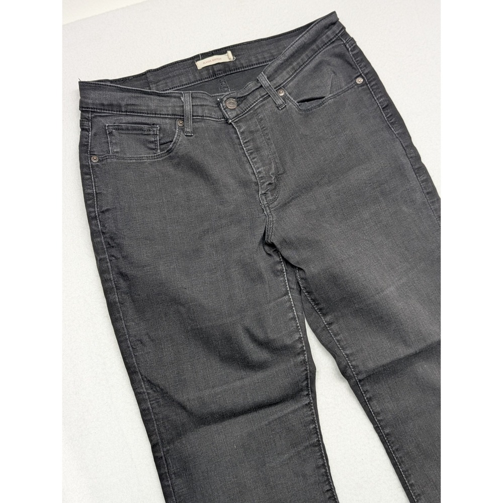Levi Strauss & Co Classic Bootcut Jeans Womens 12M 31x32 Black 39252-0017